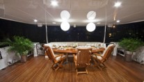 Diamond Girl -  Aft Deck at Night